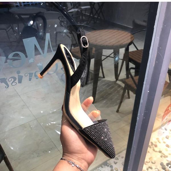 fashion women sandals casual designer black suede strass strappy slingback high heels shoes 10cm 8cm 6
fashion women sandals casual designer black suede strass strappy slingback high heels shoes 10cm 8cm 6
