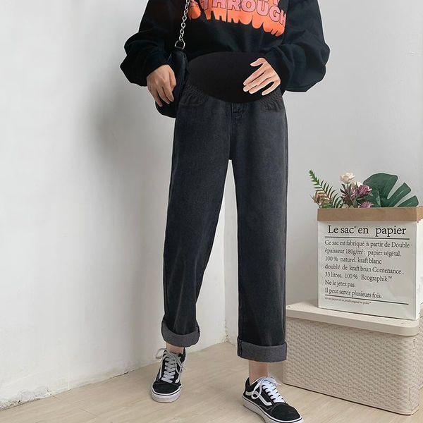 969# wide leg loose black denim maternity full long jeans belly straight pants clothes for pregnant women pregnancy trousers bottoms, White
969# wide leg loose black denim maternity full long jeans belly straight pants clothes for pregnant women pregnancy trousers bottoms, White