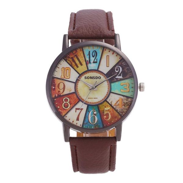 wristwatches vintage quartz watch women retro digital dial harajuku graffiti casual faux leather analog fashion wristwatch reloj muje, Slivery;brown
wristwatches vintage quartz watch women retro digital dial harajuku graffiti casual faux leather analog fashion wristwatch reloj muje, Slivery;brown