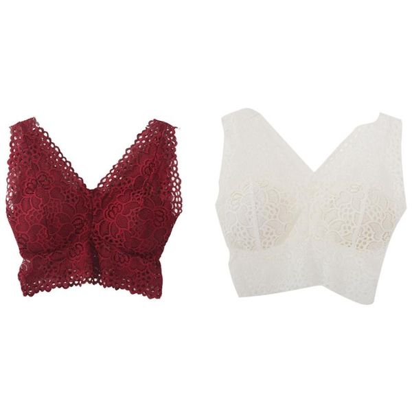 bras 2pcs women flower tank bra lace floral crochet vest crop red wine & white, Red;black
bras 2pcs women flower tank bra lace floral crochet vest crop red wine & white, Red;black