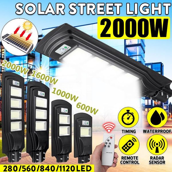 solar lamps 2000w 1120led street light ip65 outdoor garden radar pir motion sensor wall lamp powered light+remote control
solar lamps 2000w 1120led street light ip65 outdoor garden radar pir motion sensor wall lamp powered light+remote control