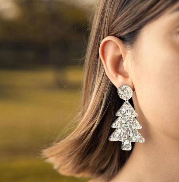 stud christmas exaggerated personality sequin tree leather earrings fashion pu, Golden;silver
stud christmas exaggerated personality sequin tree leather earrings fashion pu, Golden;silver