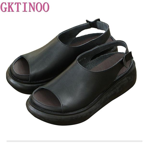 genuine leather women sandals 2021 retro black summer shoes 6cm wedges heels soft handmade
genuine leather women sandals 2021 retro black summer shoes 6cm wedges heels soft handmade