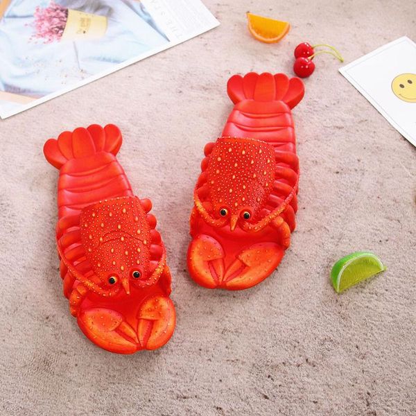 red crawfish sandals women flat summer shoes woman slides slippers lobster design womens animal big size 24-47, Black
red crawfish sandals women flat summer shoes woman slides slippers lobster design womens animal big size 24-47, Black