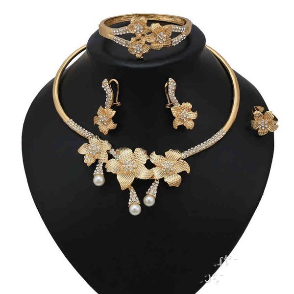 jewelry sets dubai gold color nigerian wedding woman accessories fashion african beads wholesale, Black
jewelry sets dubai gold color nigerian wedding woman accessories fashion african beads wholesale, Black