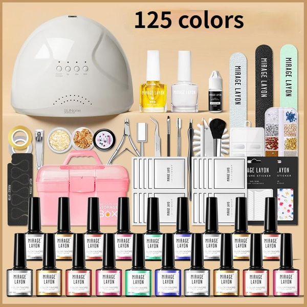 manicure kit nail polish novice home potherapy machine baking lamp tools set art kits
manicure kit nail polish novice home potherapy machine baking lamp tools set art kits