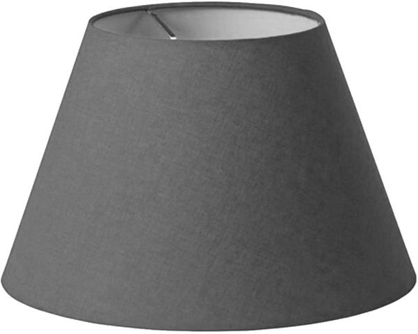 lamp covers & shades lampshade table hood dark gray cone 25x15x20 cm decorative special shade fabric and metal internal
lamp covers & shades lampshade table hood dark gray cone 25x15x20 cm decorative special shade fabric and metal internal