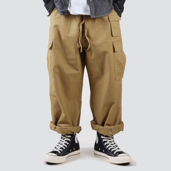 amekaji solid color multi women pant pocket cargo safari style work elastic waist baggy wide leg military trousers men, Black
amekaji solid color multi women pant pocket cargo safari style work elastic waist baggy wide leg military trousers men, Black