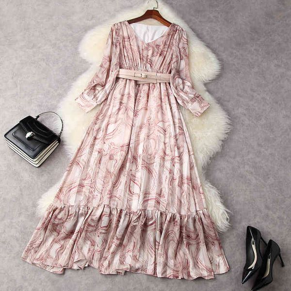 casual dresses european and american women's clothing spring long-sleeved v-neck fashion print belt pleated dress u8tv, Black;gray
casual dresses european and american women's clothing spring long-sleeved v-neck fashion print belt pleated dress u8tv, Black;gray