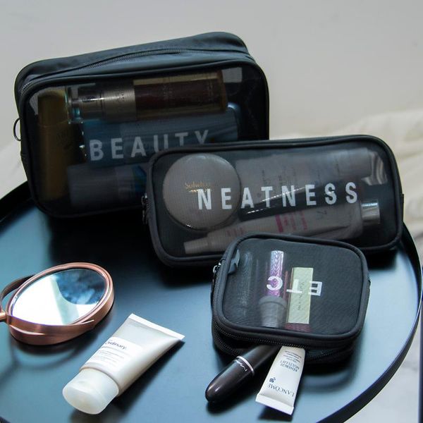 fitness wash bag female korean travel bath mesh fashion hand transparent portable small cosmetic bags & cases
fitness wash bag female korean travel bath mesh fashion hand transparent portable small cosmetic bags & cases