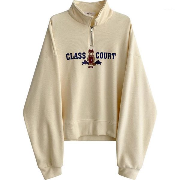 women's hoodies & sweatshirts velvet printed zipper sweatshirt women loose turn-down collar long sleeve straight pullover femme white b, Black
women's hoodies & sweatshirts velvet printed zipper sweatshirt women loose turn-down collar long sleeve straight pullover femme white b, Black
