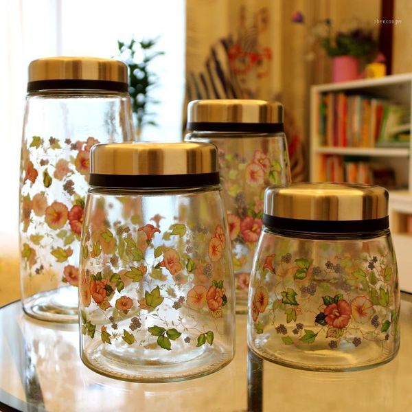 storage bottles & jars morning glory pattern lead-transparent thickened glass sealed jar large-capacity fresh-keeping kimchi bottle
storage bottles & jars morning glory pattern lead-transparent thickened glass sealed jar large-capacity fresh-keeping kimchi bottle