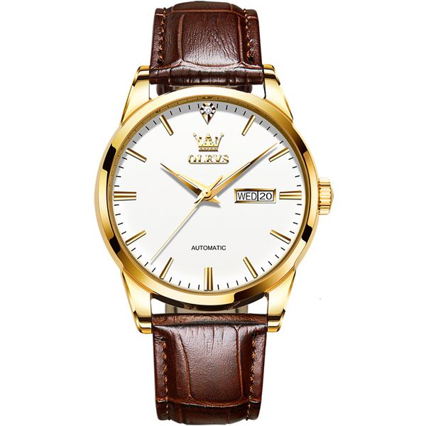 fashion men mechanical clock luxury brand waterproof calendar week weather business leather automatic polar, Slivery;brown
fashion men mechanical clock luxury brand waterproof calendar week weather business leather automatic polar, Slivery;brown