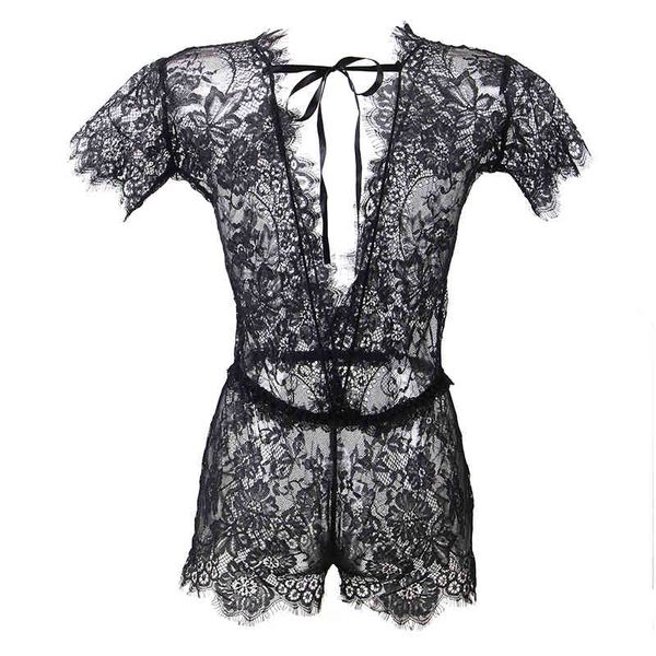 open-chest teddy lingerie lace exotic women lenceria mujer short sleeve perspective floral belt charming re80758, Black;white
open-chest teddy lingerie lace exotic women lenceria mujer short sleeve perspective floral belt charming re80758, Black;white