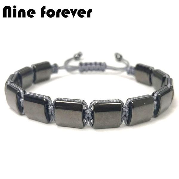 charm bracelets nine forever hematite bracelet men jewelry natural stone braiding macrame & bangles pulseira masculina bileklik, Golden;silver
charm bracelets nine forever hematite bracelet men jewelry natural stone braiding macrame & bangles pulseira masculina bileklik, Golden;silver