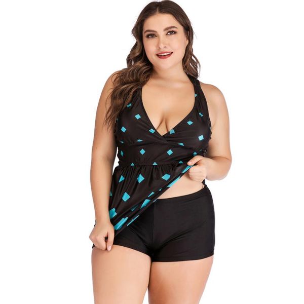 women's swimwear plus size women swimsuit tankini set two-piece suits swirly paisley print padded bandage bathing suit swimdress, White;black
women's swimwear plus size women swimsuit tankini set two-piece suits swirly paisley print padded bandage bathing suit swimdress, White;black