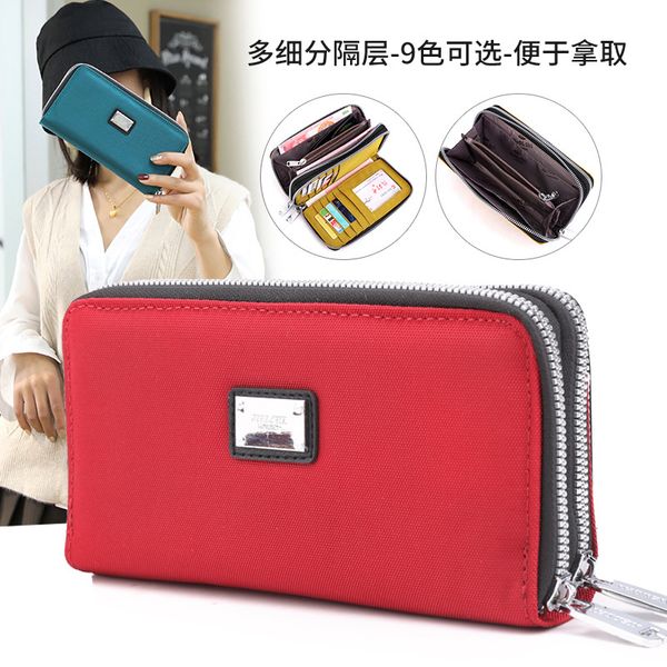 waterproof female handbag phone korean small simple multifunctional zipper coin mobile wallet bag clutch purse long xclov
waterproof female handbag phone korean small simple multifunctional zipper coin mobile wallet bag clutch purse long xclov