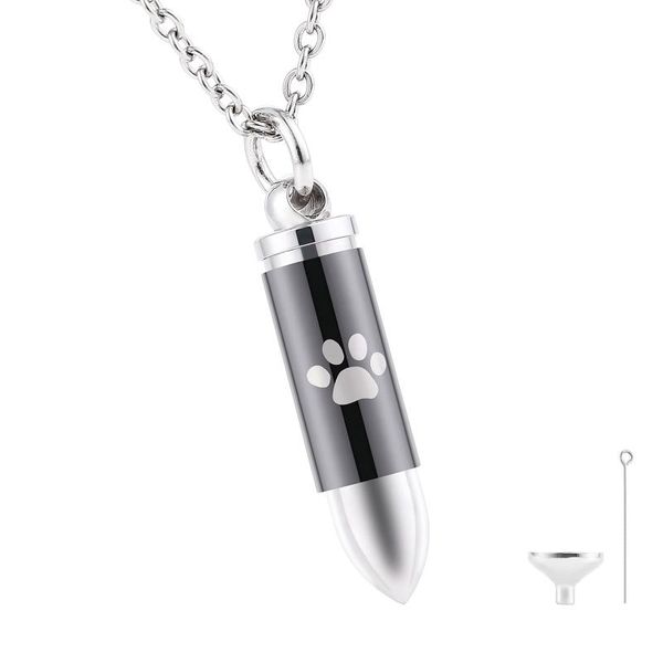 pendant necklaces dog pet cremation urn necklace in stainless steel, necklace, cat print for ashes, loss of gift,, Silver
pendant necklaces dog pet cremation urn necklace in stainless steel, necklace, cat print for ashes, loss of gift,, Silver