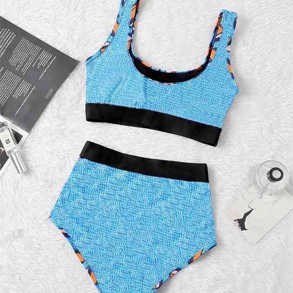 women new bathing suit sports bra vest +pants leggings swimwear blue orange two piece print letter crop in stock, White;black
women new bathing suit sports bra vest +pants leggings swimwear blue orange two piece print letter crop in stock, White;black