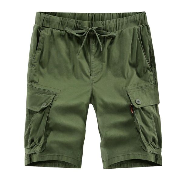 men's shorts military cargo solid casual tactical short multi pocket fitness loose work summer male 4 colors no belt pants 2021, White;black 
men's shorts military cargo solid casual tactical short multi pocket fitness loose work summer male 4 colors no belt pants 2021, White;black