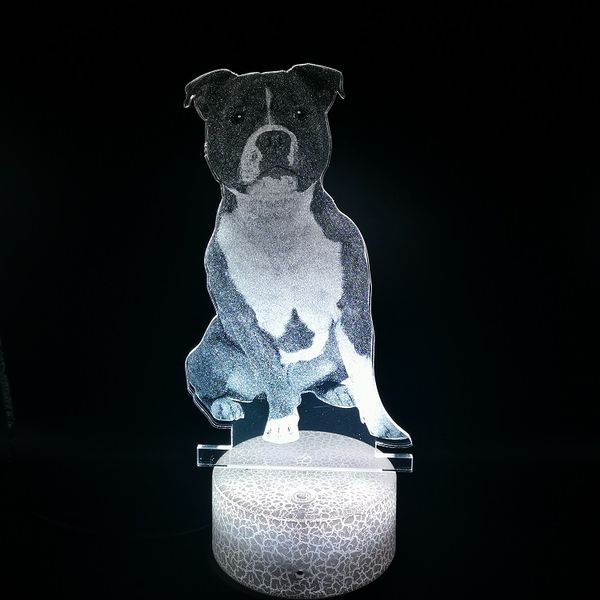 staffordshire bull terrier 3d lamp kids led night light for l decoration color changing usb charger nightlight gift
staffordshire bull terrier 3d lamp kids led night light for l decoration color changing usb charger nightlight gift