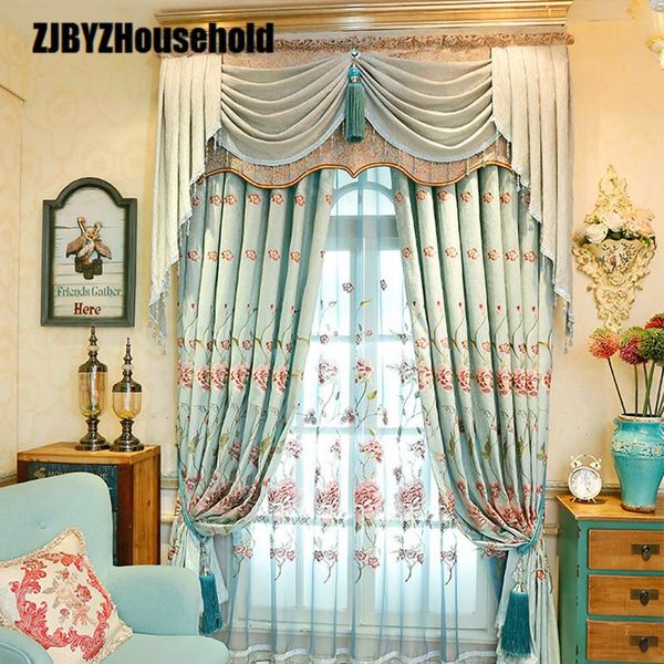 curtains for dining living bedroom room high-class european-style chenille embroidery shading fabric valance curtain & drapes
curtains for dining living bedroom room high-class european-style chenille embroidery shading fabric valance curtain & drapes