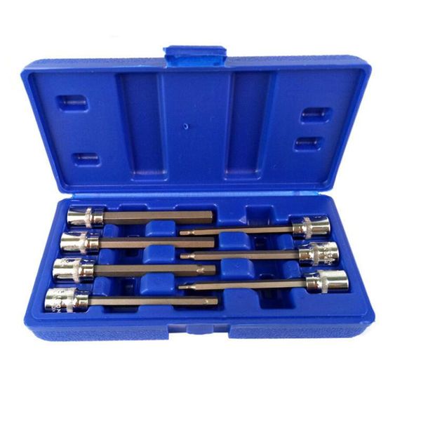 7pcs/set bit sockets metric / inch type long shaft bits 3mm 4mm 5mm 6mm 7mm 8mm 10mm, 1/8, 5/32, 3/16, 7/32, 1/4, 5/16, 3/8 hand tools
7pcs/set bit sockets metric / inch type long shaft bits 3mm 4mm 5mm 6mm 7mm 8mm 10mm, 1/8, 5/32, 3/16, 7/32, 1/4, 5/16, 3/8 hand tools