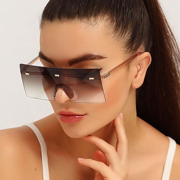 sunglasses oversized square women vintage retro sun glasses black big shades female oculos, White;black
sunglasses oversized square women vintage retro sun glasses black big shades female oculos, White;black