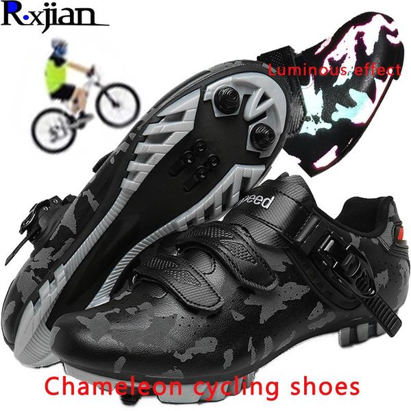r.xjian chameleon camouflage couple lock-self-locking cycling shoes outdoor mountain road race 36-48 size footwear, Black
r.xjian chameleon camouflage couple lock-self-locking cycling shoes outdoor mountain road race 36-48 size footwear, Black