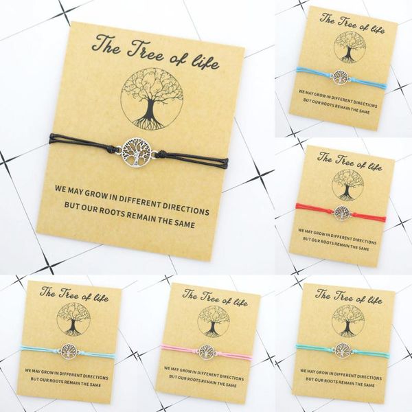 charm bracelets lucky tree of life bracelet for women men red string friendship family gift summer pretty accessories, Golden;silver
charm bracelets lucky tree of life bracelet for women men red string friendship family gift summer pretty accessories, Golden;silver