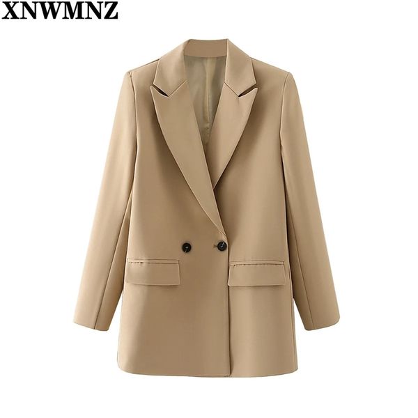 women fashion double breasted blazer vintage coat office lady notched collar long sleeve woman outerwear stylish 210520, White;black
women fashion double breasted blazer vintage coat office lady notched collar long sleeve woman outerwear stylish 210520, White;black