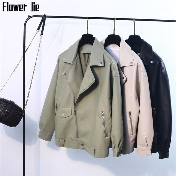 leather jacket women's autumn coat loose black punk overcoat mujer streetwear motorcycle biker faux coats female &
leather jacket women's autumn coat loose black punk overcoat mujer streetwear motorcycle biker faux coats female &
