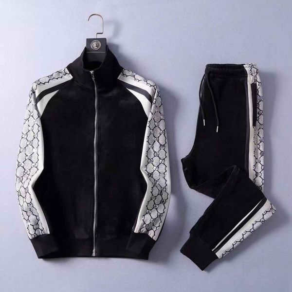 designer mens tracksuit sets sweat suits sports suit men hoodies jackets tracksuits jogger suits jacket pants set man clothing sporting coat, Gray
designer mens tracksuit sets sweat suits sports suit men hoodies jackets tracksuits jogger suits jacket pants set man clothing sporting coat, Gray
