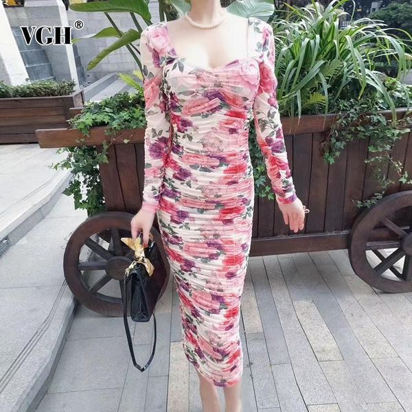 casual dresses vgh print dress for women square collar long sleeve high waist ruched slim bodycon midi female 2021 spring clothing, Black;gray
casual dresses vgh print dress for women square collar long sleeve high waist ruched slim bodycon midi female 2021 spring clothing, Black;gray