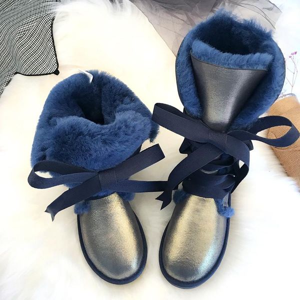 boots 2021 high snow genuine sheepskin real fur 100% wool lace-up women winter brand, Black
boots 2021 high snow genuine sheepskin real fur 100% wool lace-up women winter brand, Black