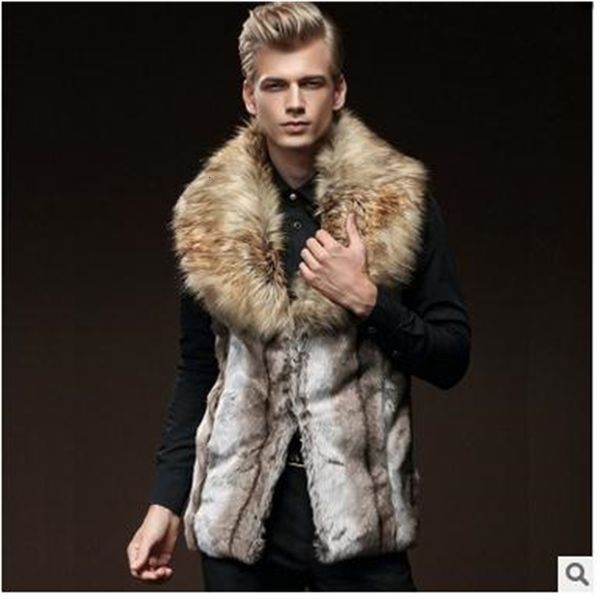 men's vests s/6xl male winter autumn fur sleeveless jackets casual large size slim fit warm men man-made wiastcoats fake j2928 zuc, Black;white
men's vests s/6xl male winter autumn fur sleeveless jackets casual large size slim fit warm men man-made wiastcoats fake j2928 zuc, Black;white