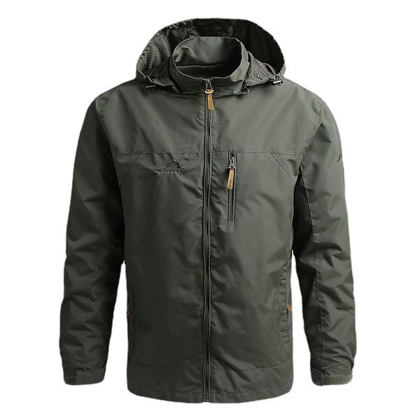 spring autumn men's jacket detachable hooded mountaineering outdoor sports, Black;brown
spring autumn men's jacket detachable hooded mountaineering outdoor sports, Black;brown