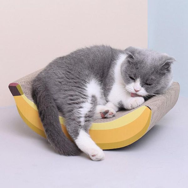 cat toys scratching cardboard durable pet scratcher pad banana corrugated for cats kitten claw grinding board
cat toys scratching cardboard durable pet scratcher pad banana corrugated for cats kitten claw grinding board