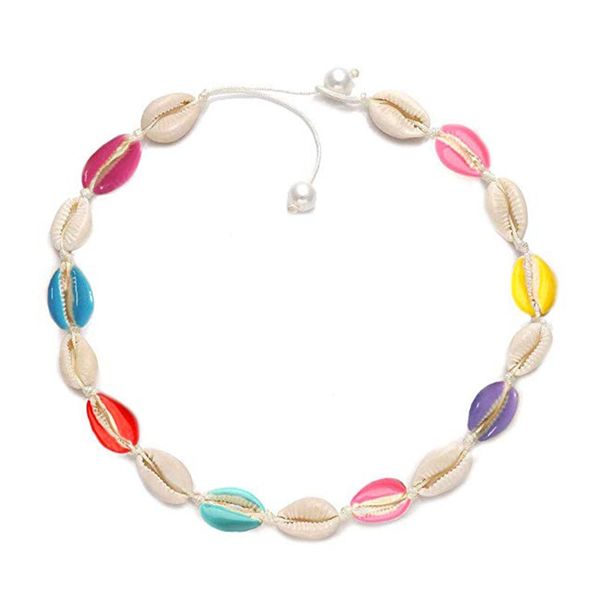natural cowrie shell choker necklace for women seashell necklace adjustable pearl charm cord rope necklaces handmade boho jewelry, Golden;silver
natural cowrie shell choker necklace for women seashell necklace adjustable pearl charm cord rope necklaces handmade boho jewelry, Golden;silver