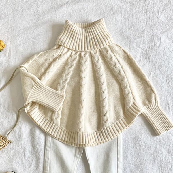 pullover baby girls solid causal sweaters autumn winter kids long sleeve knit turtleneck sweater cloak children clothing, Blue
pullover baby girls solid causal sweaters autumn winter kids long sleeve knit turtleneck sweater cloak children clothing, Blue