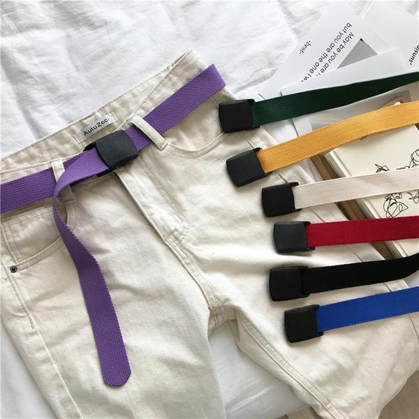 belts student military training cloth korean fashion men and women simple all-match jeans strap iron-canvas belt, Black;brown
belts student military training cloth korean fashion men and women simple all-match jeans strap iron-canvas belt, Black;brown