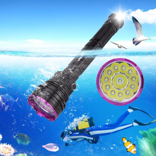real 6000 lm 12x xm-l t6 led diving waterproof hunting torch lantern with 3x 26650 battery pack+charger flashlights torches
real 6000 lm 12x xm-l t6 led diving waterproof hunting torch lantern with 3x 26650 battery pack+charger flashlights torches