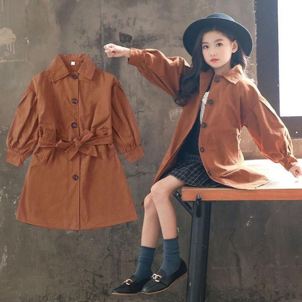 jackets fashion teen girls trench coats spring autumn cotton kids long jacket solid color children for 4-14 years, Blue;gray
jackets fashion teen girls trench coats spring autumn cotton kids long jacket solid color children for 4-14 years, Blue;gray