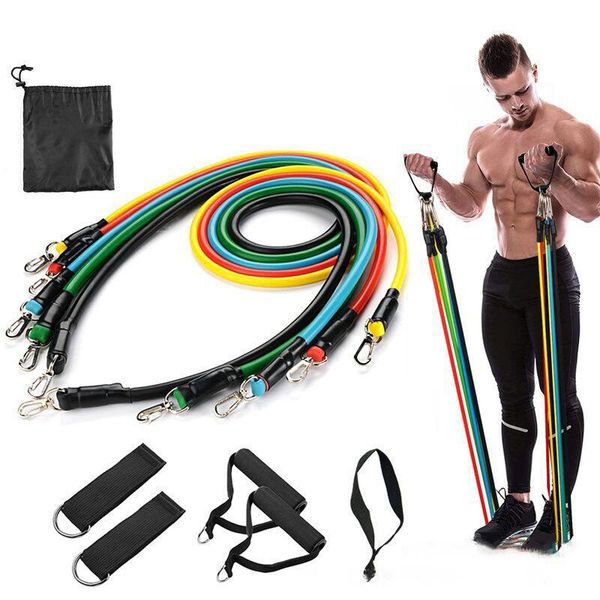 resistance bands excerciser body training workout 11pcs/set pull rope fitness yoga rubber loop tube latex tubes exercises
resistance bands excerciser body training workout 11pcs/set pull rope fitness yoga rubber loop tube latex tubes exercises
