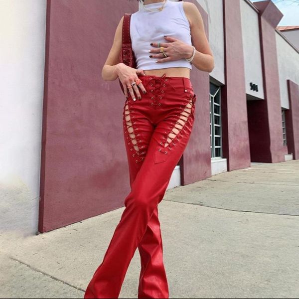 women's pants & capris 2021 high waist women leather leggings pu skinny hollow out slim punk ladies solid color faux for club, Black;white
women's pants & capris 2021 high waist women leather leggings pu skinny hollow out slim punk ladies solid color faux for club, Black;white