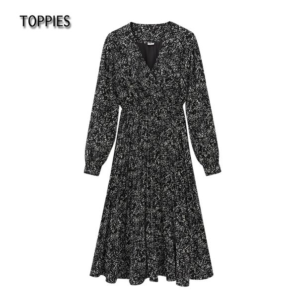 ies women dresses party dresses long sleeves nd v-neck a-line korean fashion clothes 210412, Black;gray
ies women dresses party dresses long sleeves nd v-neck a-line korean fashion clothes 210412, Black;gray