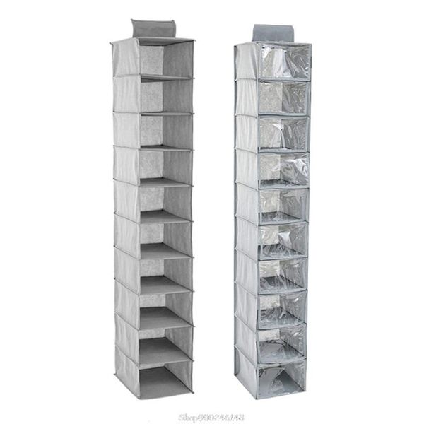 storage boxes & bins hanging closet shelf wall mount foldable 10 shelves grey clothes organizer wholesales
storage boxes & bins hanging closet shelf wall mount foldable 10 shelves grey clothes organizer wholesales
