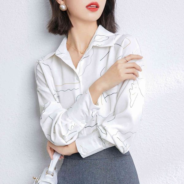 women's blouses & shirts spring white shirt women printed loose womens and with pockets casual long sleeve chiffon blusas mu
women's blouses & shirts spring white shirt women printed loose womens and with pockets casual long sleeve chiffon blusas mu