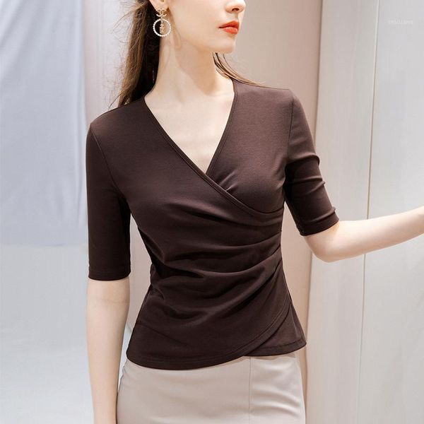 sleeve t-shirt in the female spring/summer 2021 women's cotton take 5 minutes of waist coat, White
sleeve t-shirt in the female spring/summer 2021 women's cotton take 5 minutes of waist coat, White
