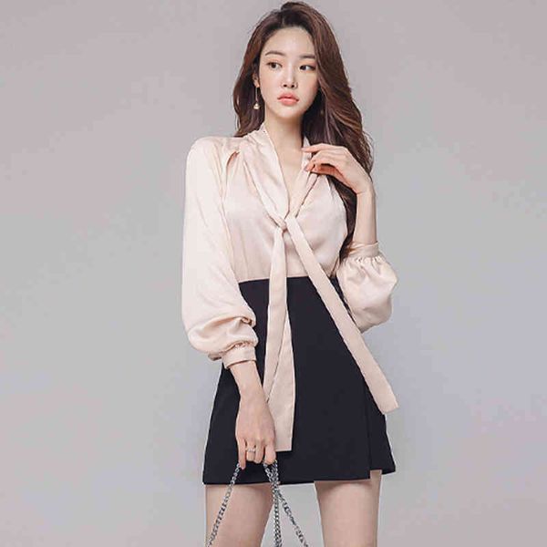 dresses women spring ol work wear 2 pieces set loose ribbon shirt crop & high waist a-line korean chic skirt suit, Black;gray
dresses women spring ol work wear 2 pieces set loose ribbon shirt crop & high waist a-line korean chic skirt suit, Black;gray
